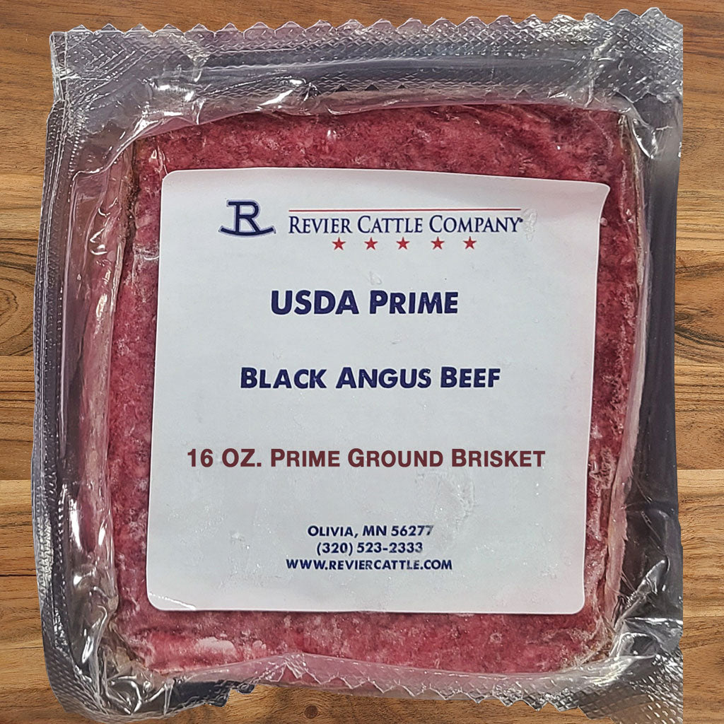 Revier USDA Prime Black Angus Beef Ground Brisket