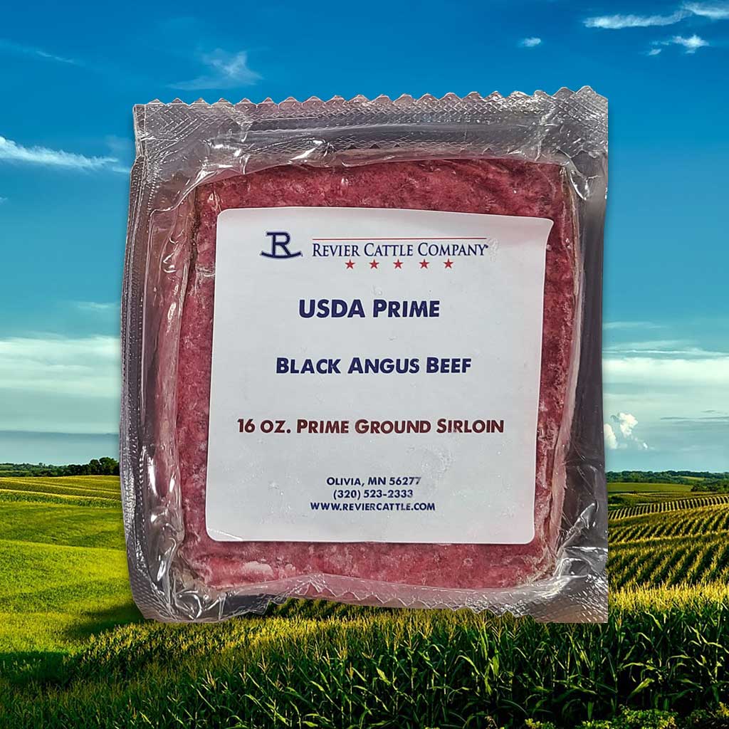 Revier USDA Prime Black Angus Beef Ground Sirloin