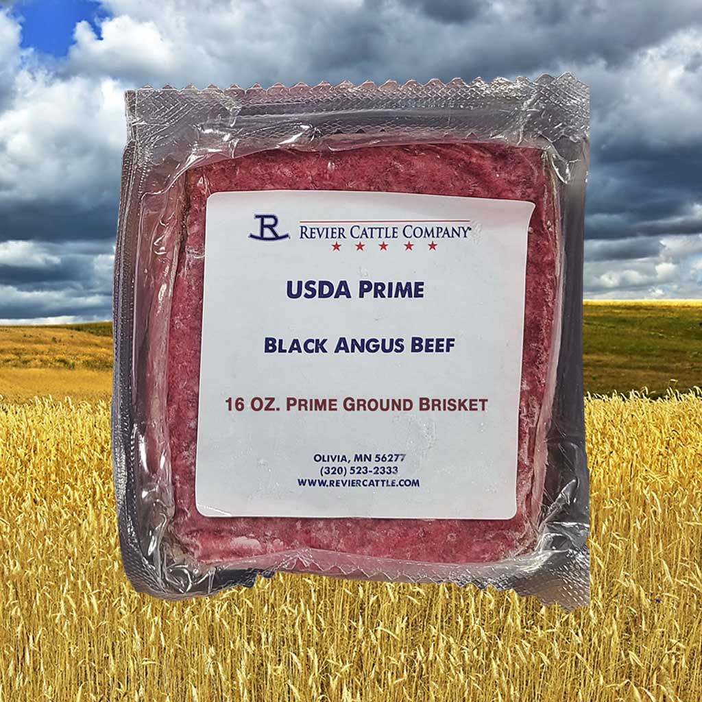Revier USDA Prime Black Angus Beef Ground Brisket