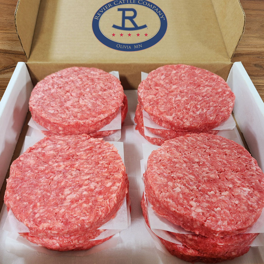 Revier USDA Prime Black Angus Beef Ground Chuck Patties