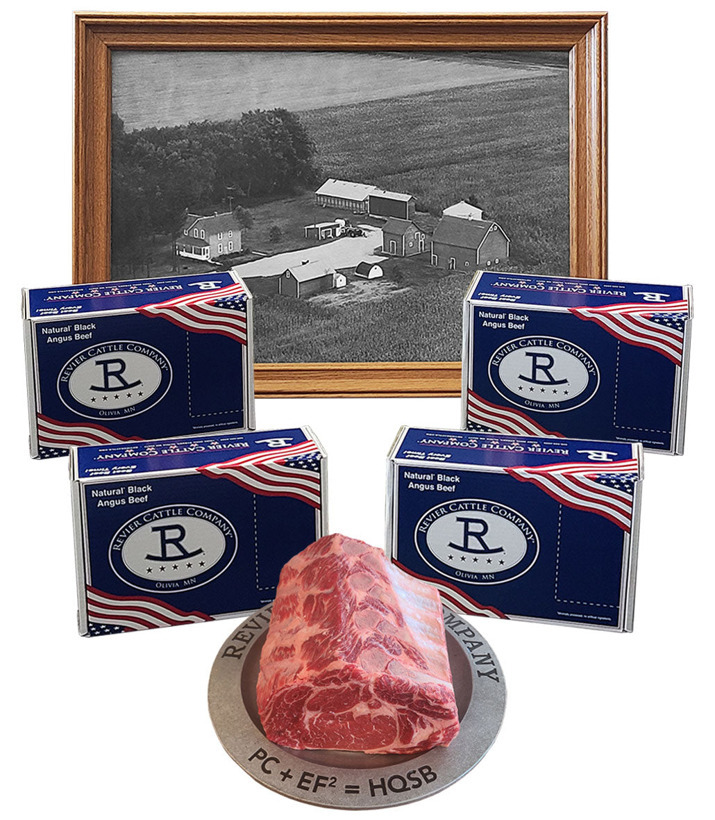 Revier Beef Homestead, Blue Beef Boxes and Prime Rib Roast