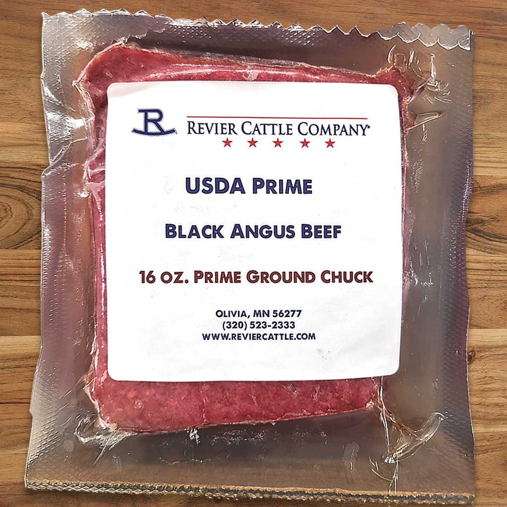 Revier USDA Prime Black Angus Beef Ground Chuck