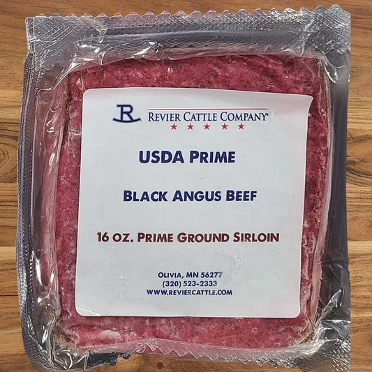 Revier USDA Prime Black Angus Beef Ground Sirloin